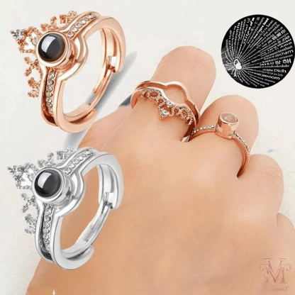 Anillo “Te Amo en 100 idiomas”