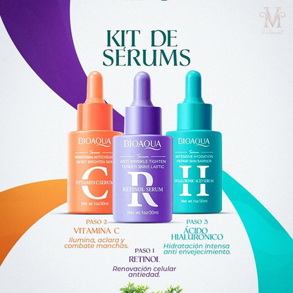 Kit Antiedad Bioaqua Serum