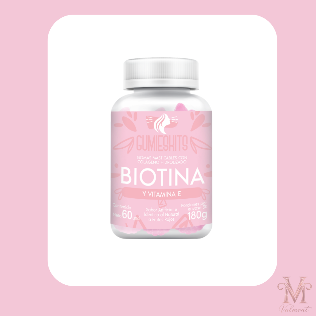 Gomitas con Biotina, Colágeno y Vitamina E
