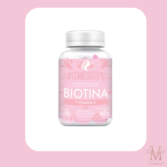 Gomitas con Biotina, Colágeno y Vitamina E