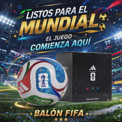 BALÓN FÚTBOL ESTILO FIFA – EDICIÓN MUNDIAL